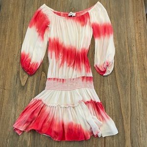 Off the Shoulder Tie Dye Dress Size S